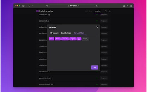 dailydomains.io