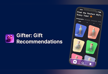 Gifter: Gift Recommendations
