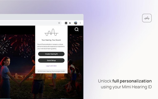 Mimi Sound Personalization (for Chrome)