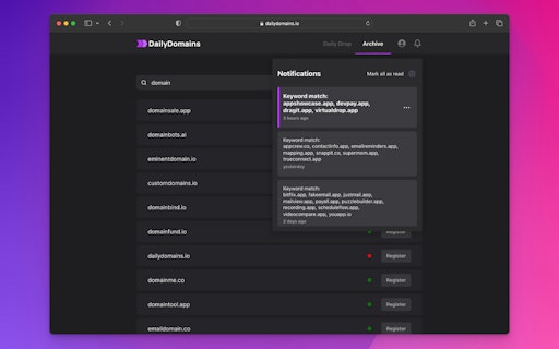 dailydomains.io