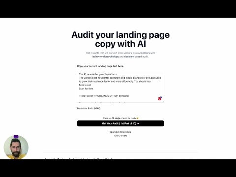 Audit Landin Page