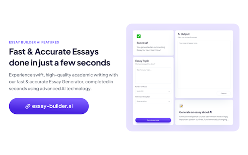 Essay Builder AI