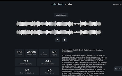 Mix Check Studio