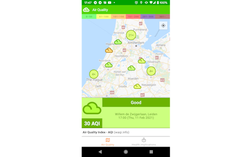 Air Quality Index - AQI