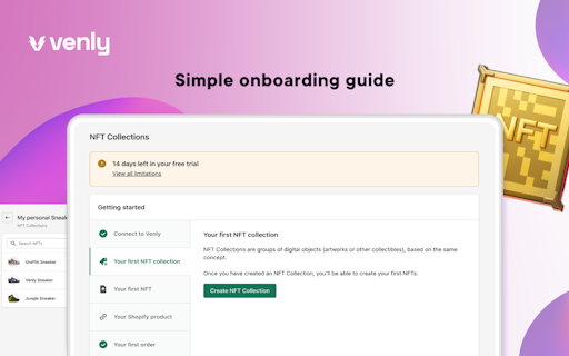 Shopify NFT App