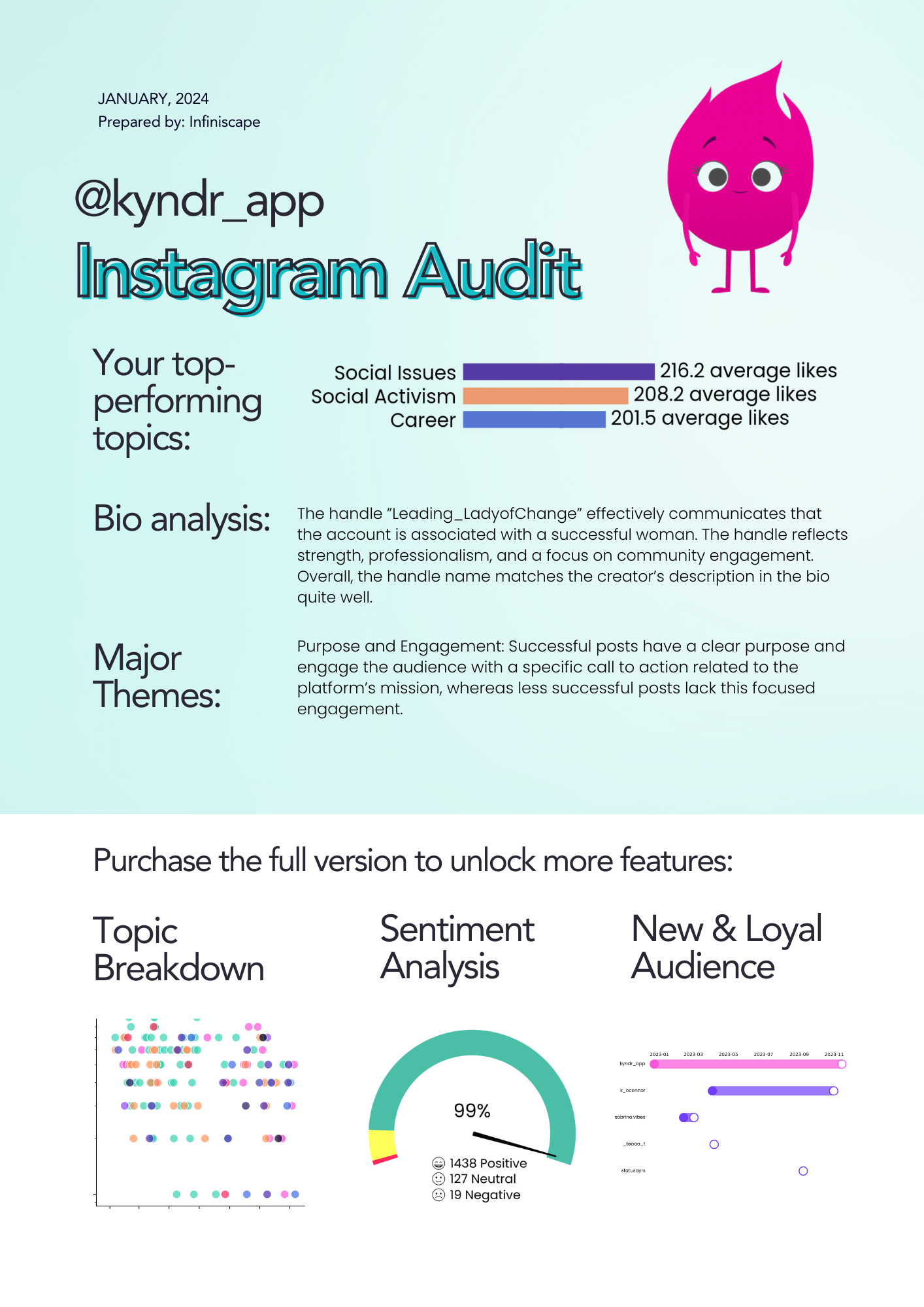 Infiniscape's Social Media Audit