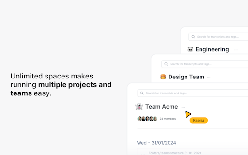 Tactiq Spaces