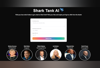 SharkTank AI