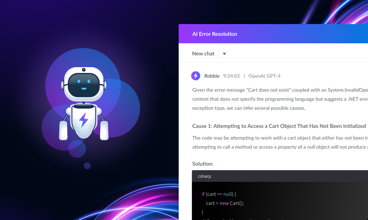 Raygun AI Error Resolution 
