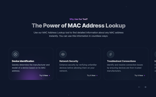 MAC Address Lookup