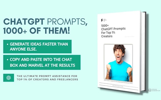 1000+ ChatGPT Prompts for the Top 1%