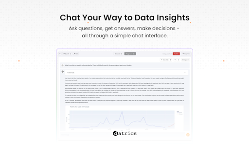 Datrics AI Analyst Builder