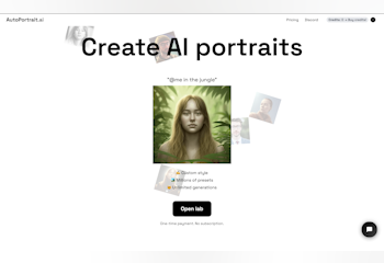 AutoPortrait - AI Portraits Generator