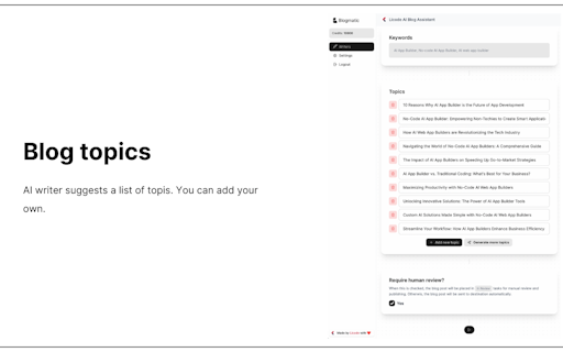 Blogmatic