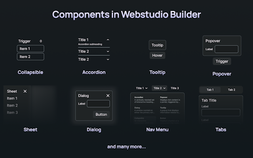Webstudio meets Radix UI