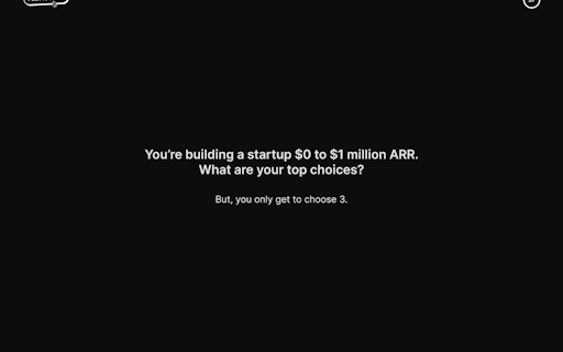 Startup Game