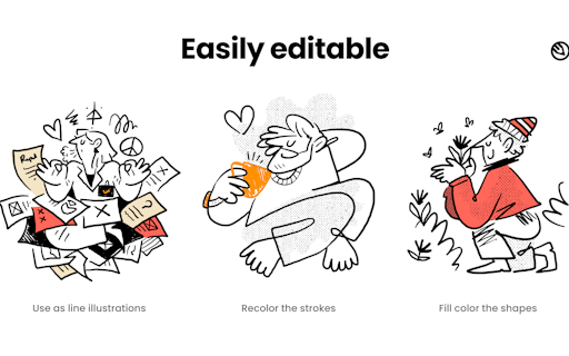 Halftone illustrations