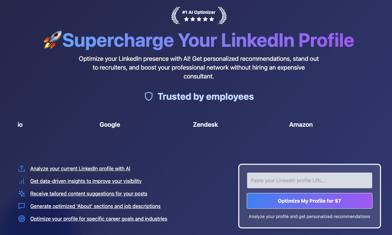 LinkedIn Profile Optimization