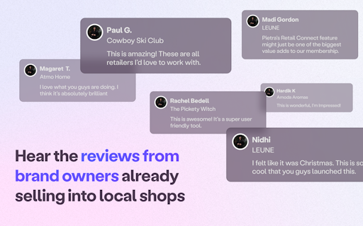 Retail Connect by Pietra