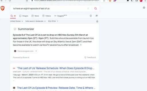 Brave Search Summarizer