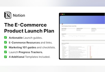 The E-Commerce Product Launch Plan