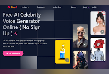 Free AI Celebrity Voice Generator
