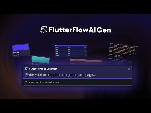 FlutterFlow AI Gen