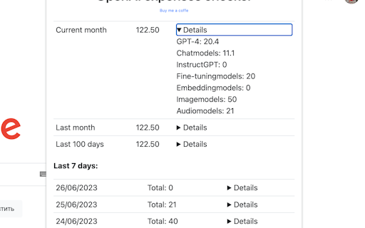 OpenAI Expenses Checker