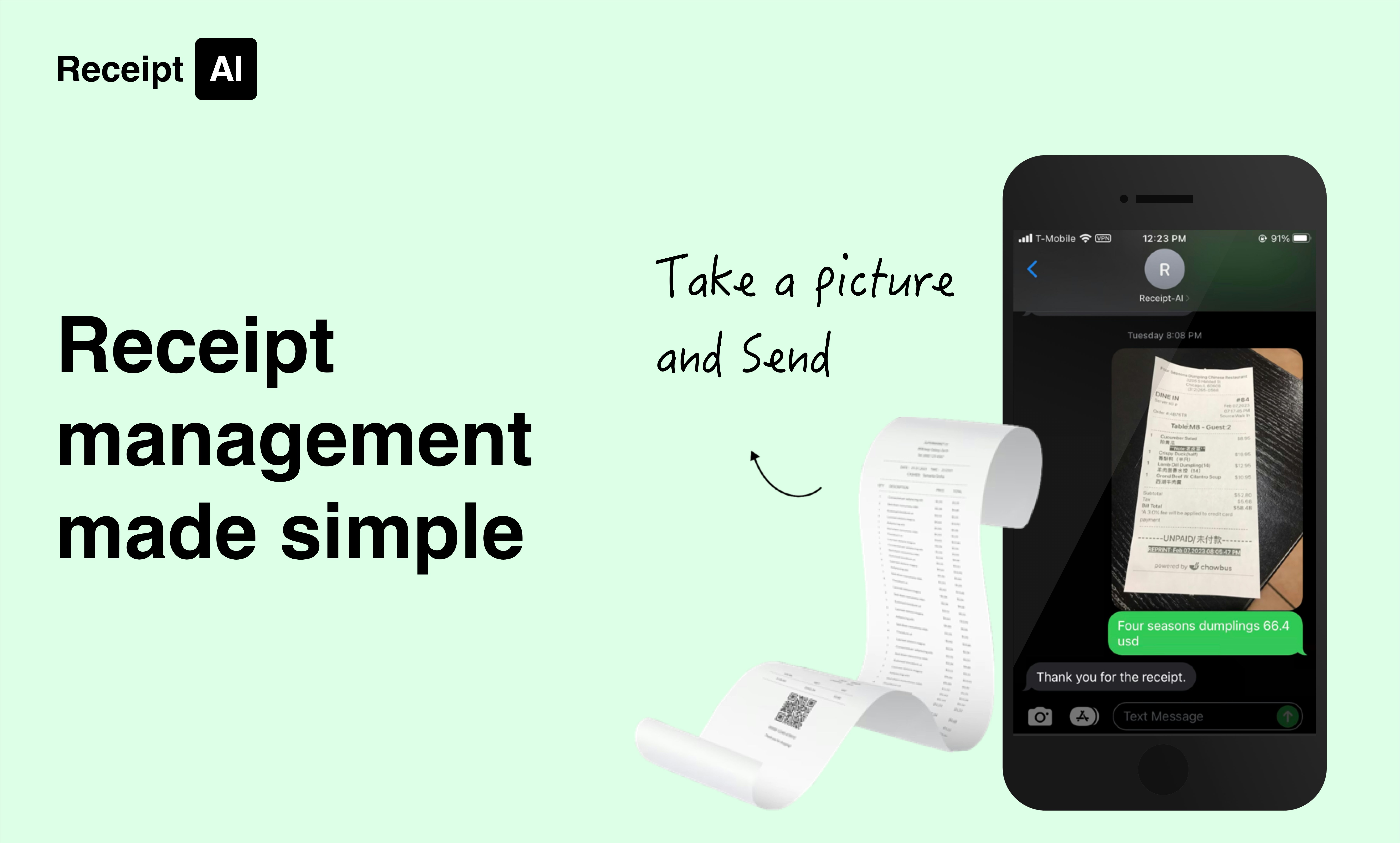 Receipt-AI for Startup