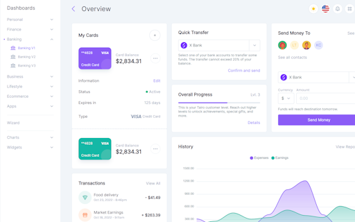 Tairo Dashboard System