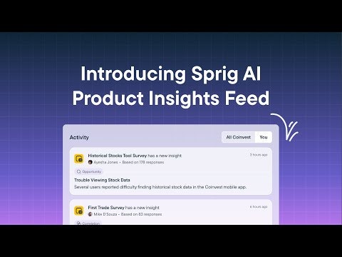 AI Product Insights Feed