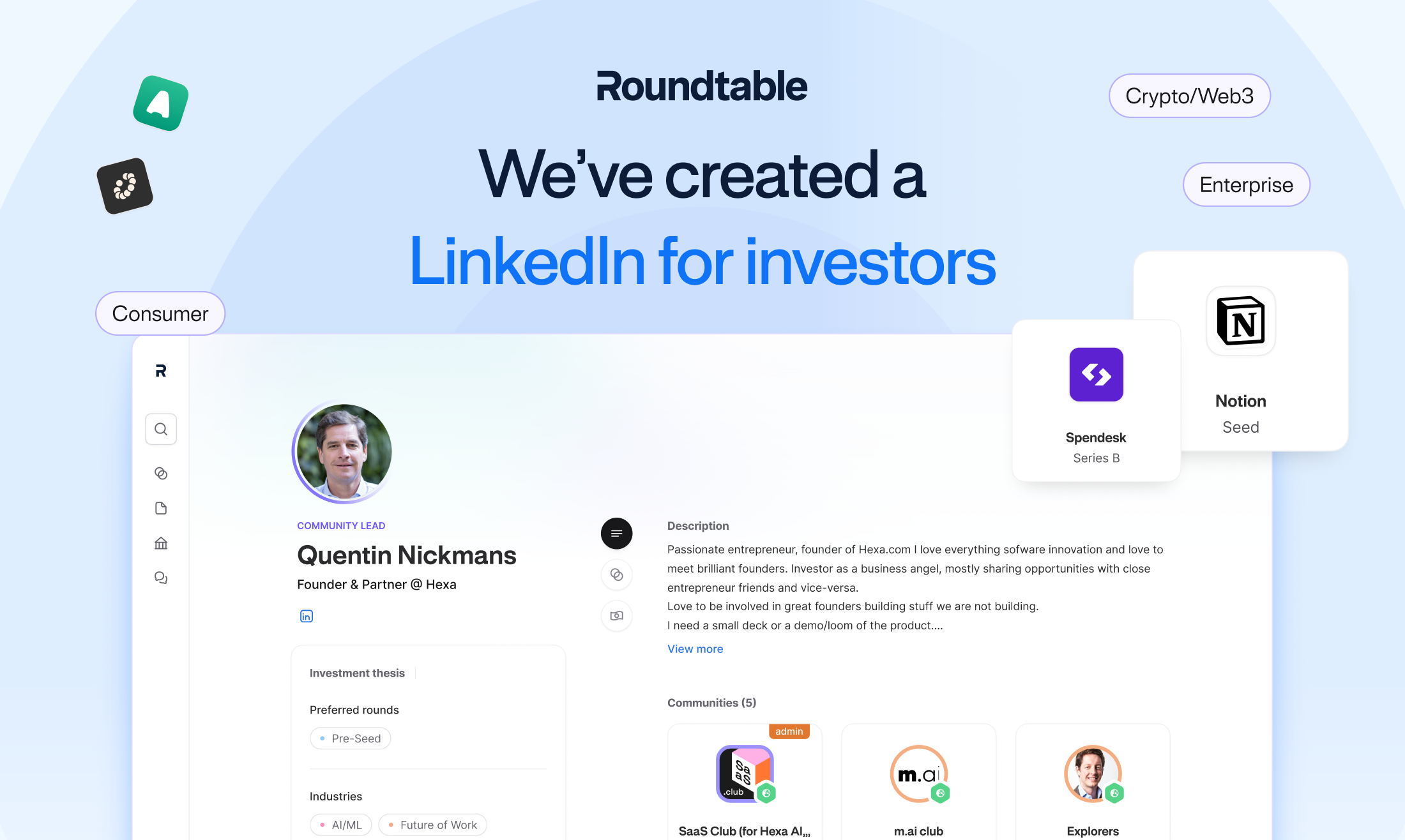 Investor Profile by Roundtable