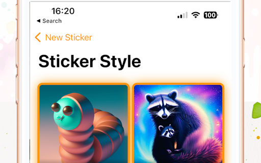 Magic iMessage Stickers - AI
