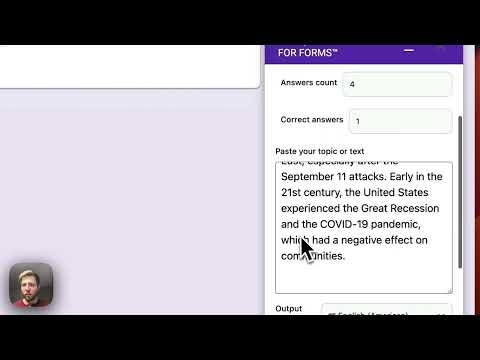 GPT Quiz Maker for Google Forms