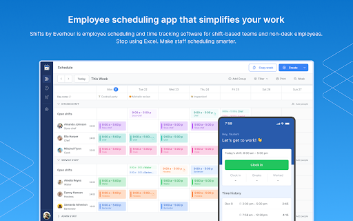 Everhour Shifts