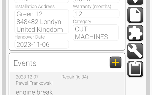 Machine Manager (CMMS)