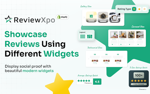 Shopify Product Reviews by ReviewXpo
