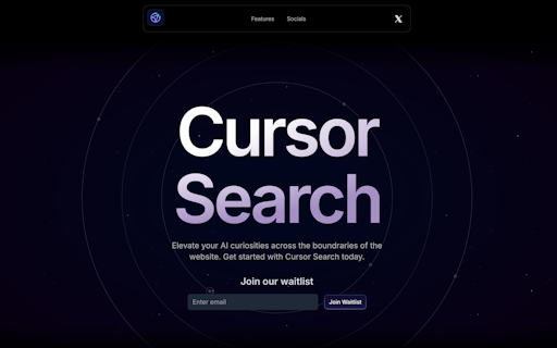 Cursor Search