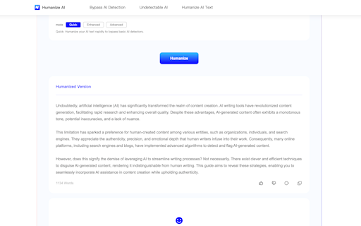 Humanize AI
