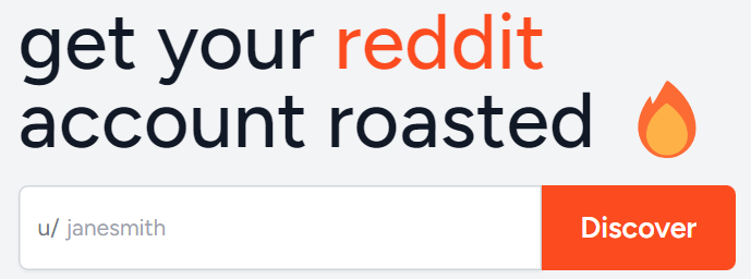 Reddit Roast