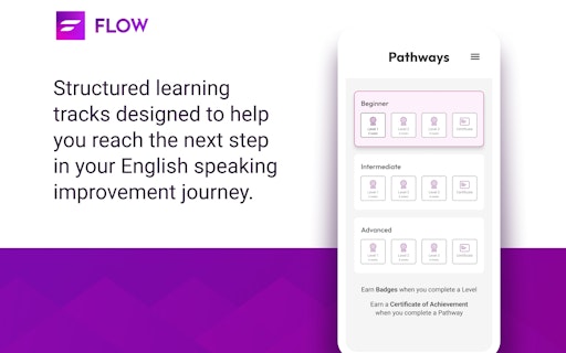 FLOW Speak Learning Pathways