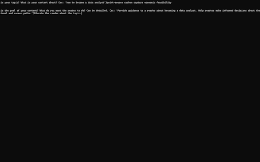 AI Freelance Writing Agent Script