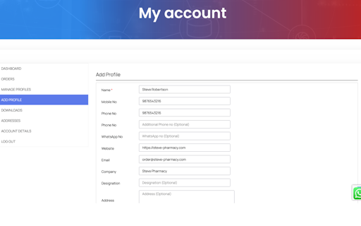 Pocket vCard v3