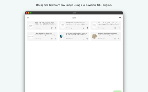 ocrX Image to Text