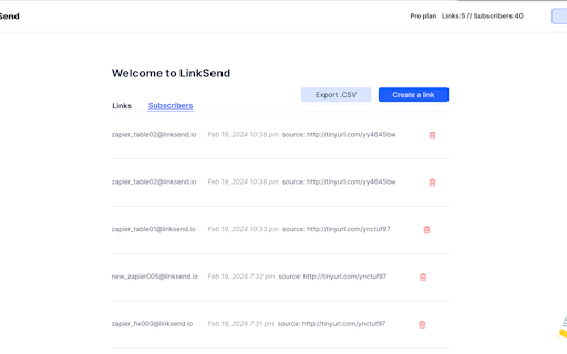 LinkSend.io