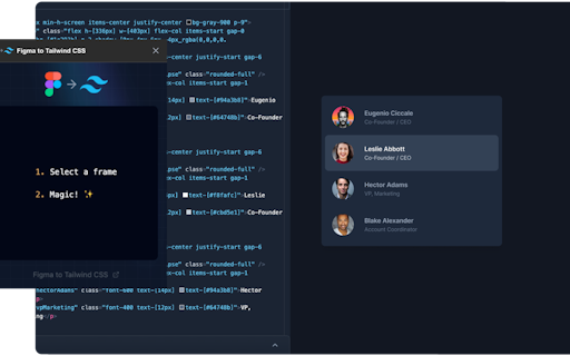 Figma to Tailwind CSS