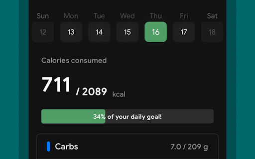 CalorieKit - Macro Tracker