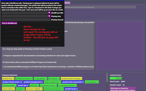 Back SEO Marketing Software