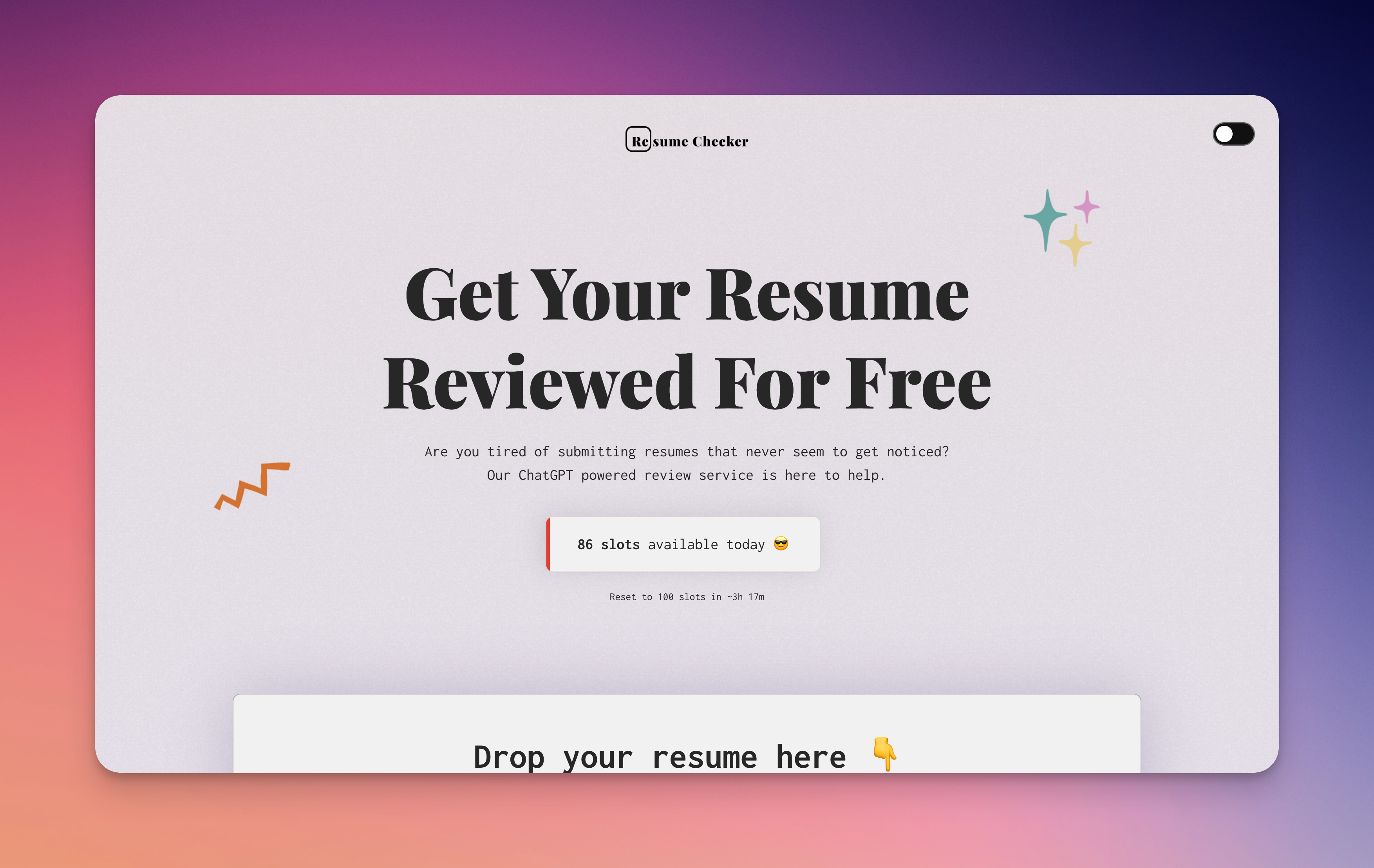 AI Resume Checker