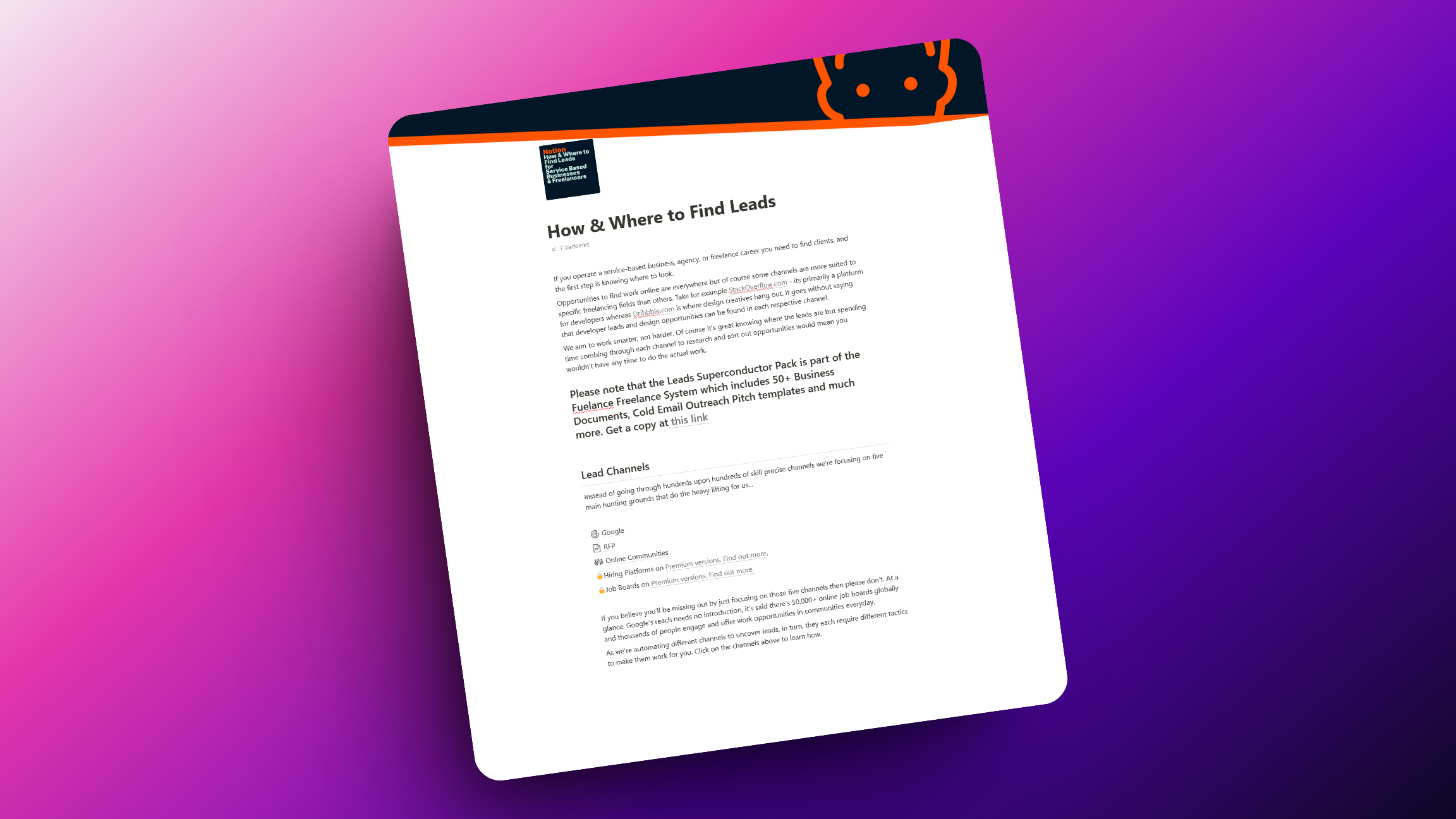 Leads Superconductor